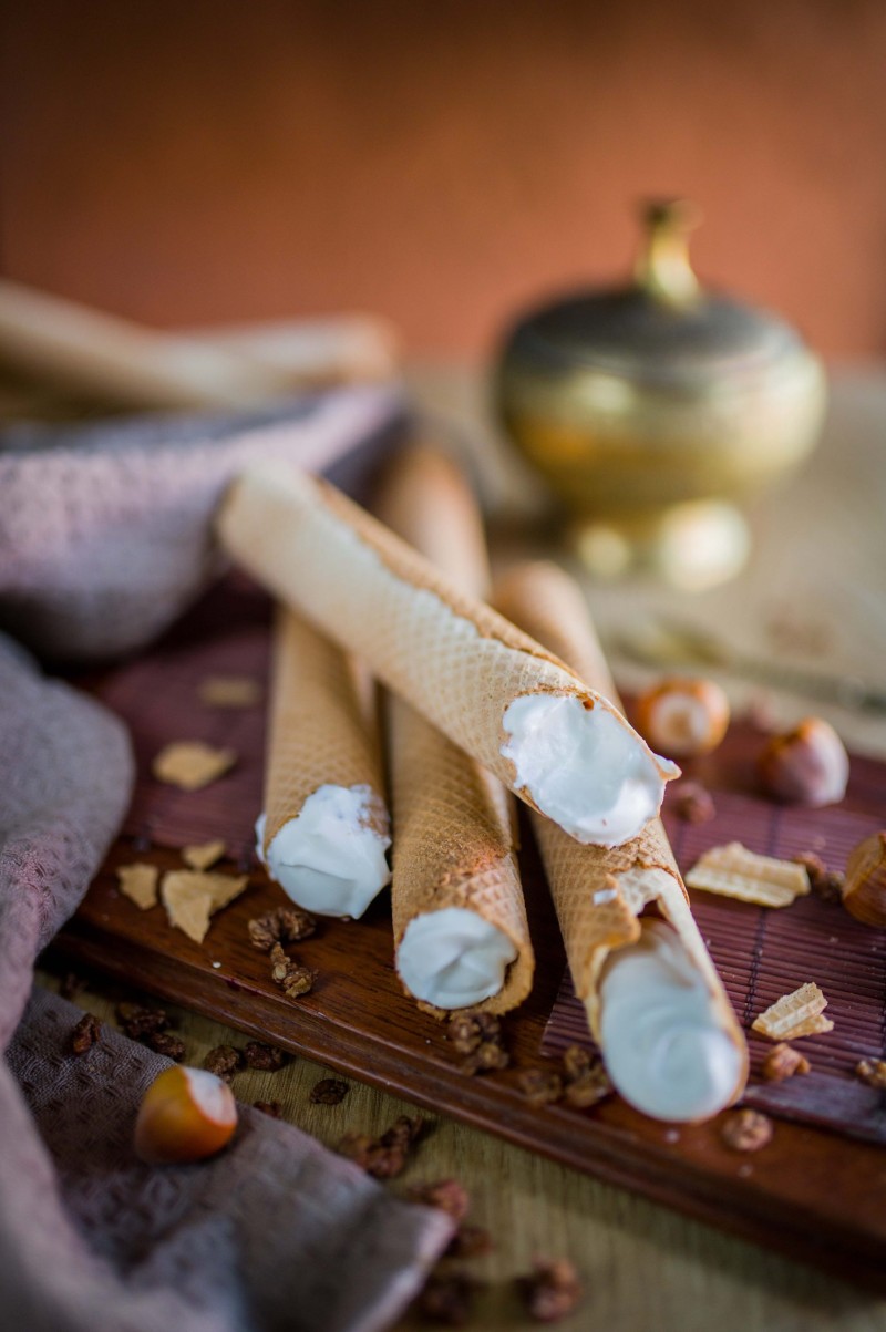 cream food photography